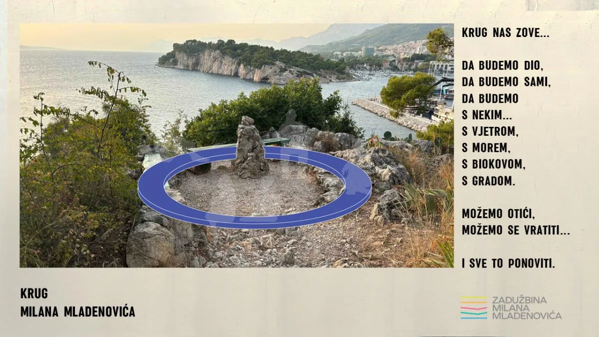 Makarska dobija vidikovac u čast Milana Mladenovića.