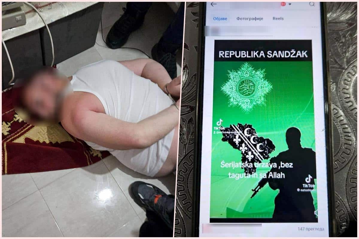 UHAPŠEN ZBOG POZIVANJA NA DŽIHAD I VELIČANJA ISLAMSKE DRŽAVE, VRBOVAO PREKO FEJSBUKA: Ministar policije otkrio detalje akcije u Novom Pazaru! (Foto)