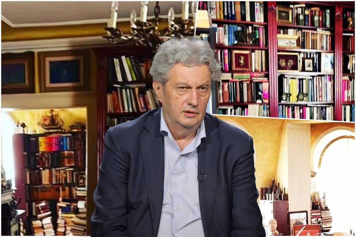 OVDE ŽIVI MILOMIR MARIĆ! Svuda po kući samo knjige, ima NAJBOGATIJU privatnu biblioteku, u svakom kutku doma stoji cveće, a tek da vidite nameštaj! (FOTO)