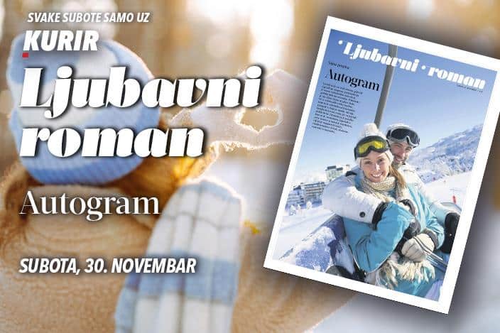 Autogram – Ljubav u srcu planine, ekskluzivno uz Kurir u subotu, 30. novembra!