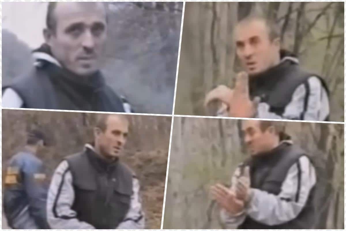 OVAJ SNIMAK ZVEZDANA JOVANOVIĆA 10 GODINA BIO ZABRANJEN! Đinđićev ubica na Fruškoj gori pokazuje kako je sa Kumom vežbao za atentat i SMEJE SE (VIDEO)
