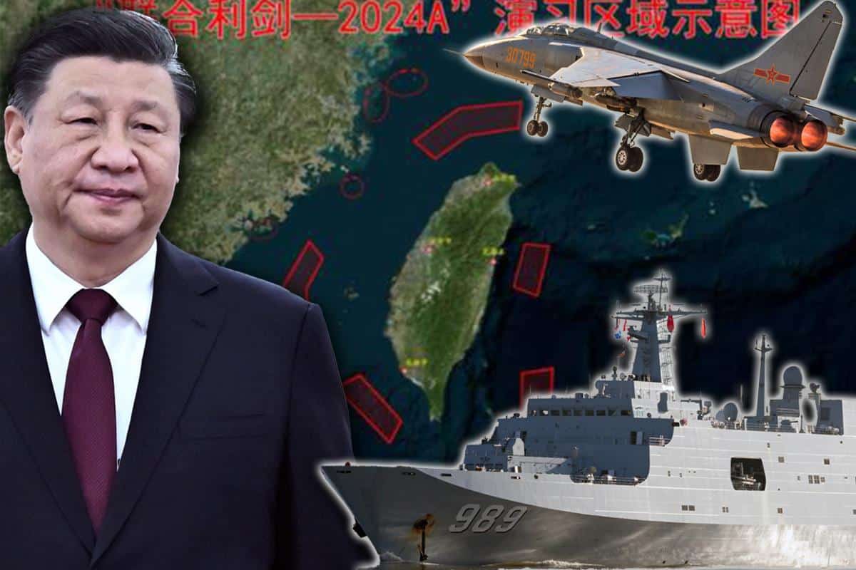 UZBUNA NA TAJVANU! PEKING PONOVO POKAZAO ZUBE SEPARATISTIMA! Više od 40 kineskih ratnih brodova i aviona blizu odmetnutog ostrva, imaju dobar razlog za to!