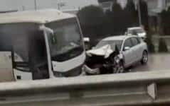 HronikaHronikaDVE STRAŠNE SAOBRAĆAJNE NESREĆE U KRUŠEVCU! Sudar autobusa i automobila na auto-putu, vatrogasci morali da SEKU VRATA VOZILA (FOTO/VIDEO)ReagujKomentarišiReagujKomentariši