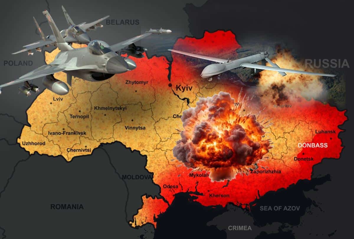 MASOVNI NAPAD RUSA NA UKRAJINU! Poljaci hitno digli lovce, proglasili najviši stepen pripravnosti! Kijev i Nikolajev u plamenu!