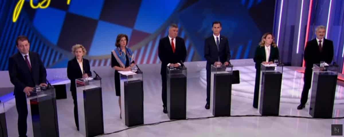 ODRŽANA DEBATA PRED PREDSEDNIČKE IZBORE U HRVATSKOJ: Žestoka rasprava u trci za Pantovčak, ovo su ključni momenti! “Da li biste zbog ideologije promenili pol?”