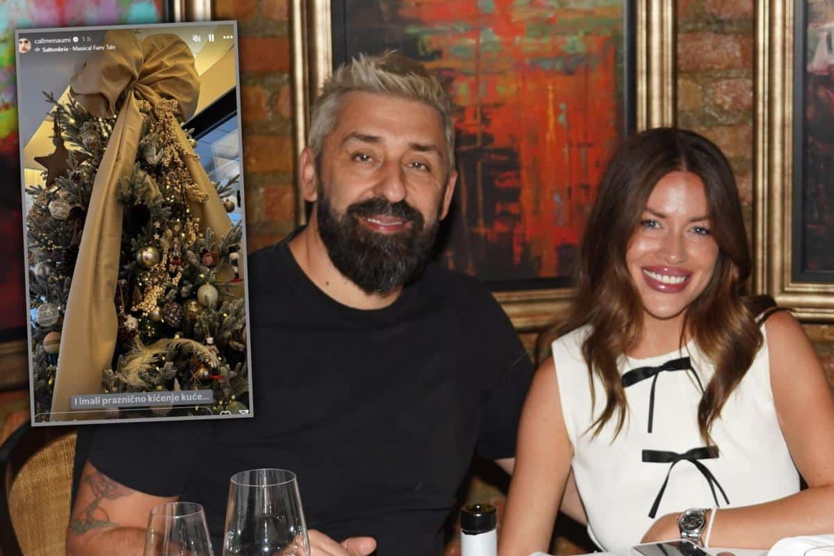 AMIDŽIĆEVA ŽENA POKAZALA LUKS KADROVE IZ STANA OD 100.000€! Novogodišnja dekoracija ostavlja bez daha, a tek JELKU DA VIDITE… Ovo samo oni imaju (FOTO)