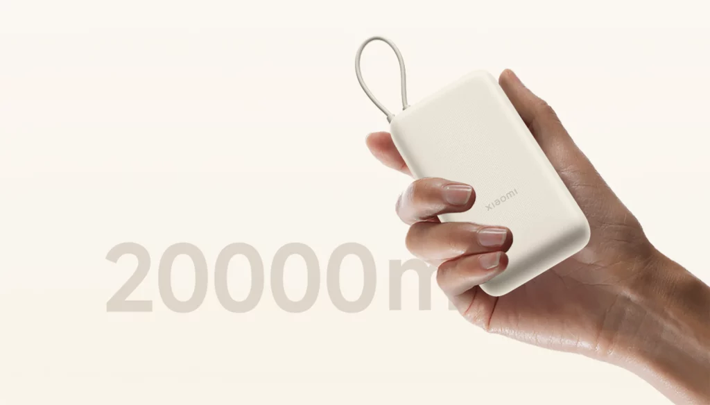 Xiaomi otkriva globalno izdanje: Power Bank od 20000mAh sa integrisanim kablom