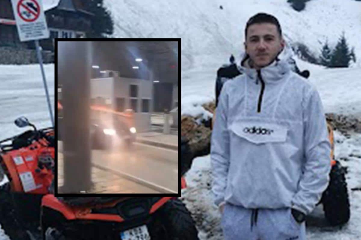 STRAVIČAN SNIMAK PROBIJANJA RAMPE: Mladi Emin je ubrzo napravio koban potez i poginuo (VIDEO)