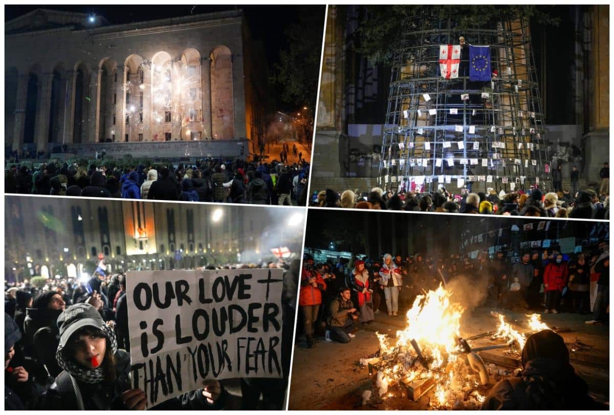 U GRUZIJI SVE GORE,  DEMONSTRANTI NE ODUSTAJU: Vlast optužila opoziciju da uz pomoć “stranih sponzora” kopira Majdanski ustanak iz Ukrajine (FOTO, VIDEO)
