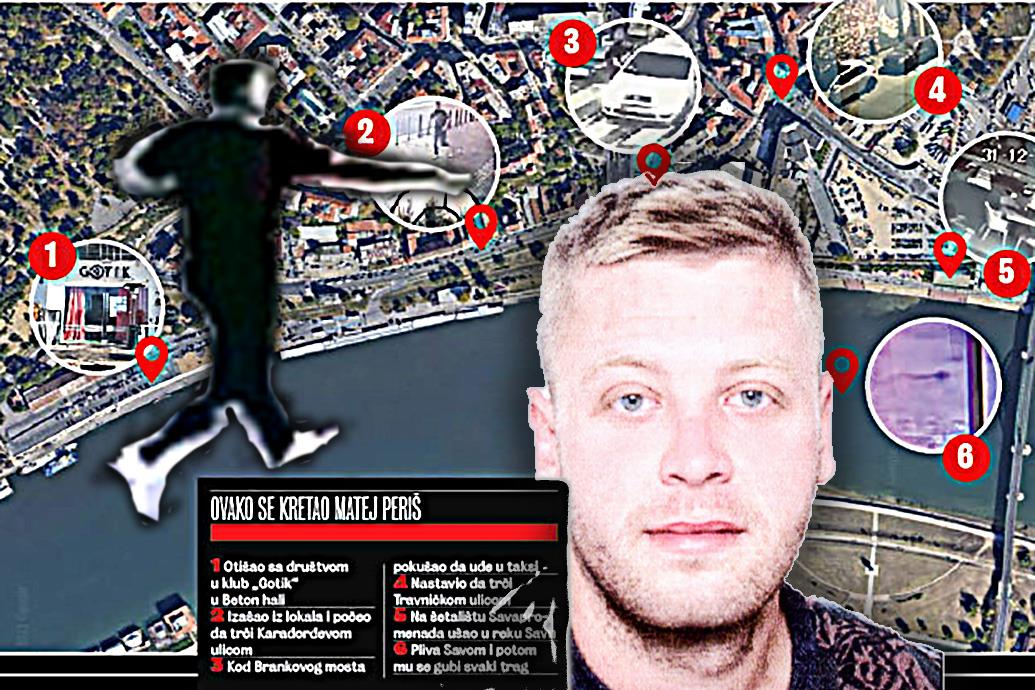 DOČEK NOVE GODINE SE PRETVORIO U AGONIJU DUGU 5 MESECI: Prošle su tri godine od smrti Mateja Periša u Beogradu! Mladi Splićanin jednu tajnu odneo u grob