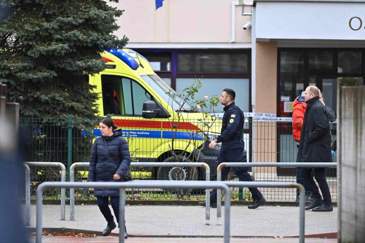 OTKRIVENO ŠTA STOJI IZA UBISTVA U ŠKOLI U ZAGREBU: Ministar objasnio šta je napadač uradio PRE GODINU DANA (FOTO/VIDEO)