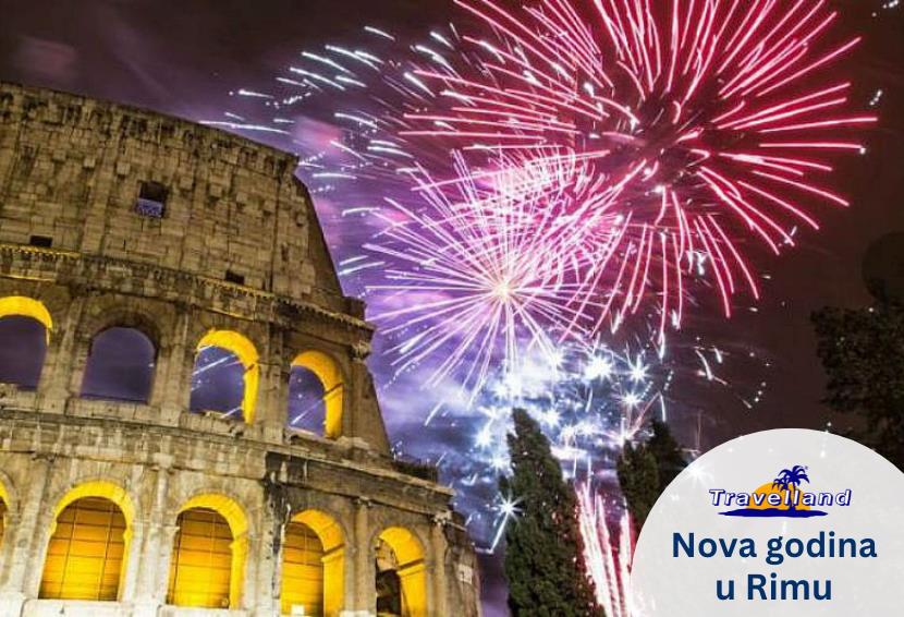 Sa Travellandom na Doček Nove godine:Barselona 299€, Pariz 329€, Istanbul 349€, Rim od 479€ …