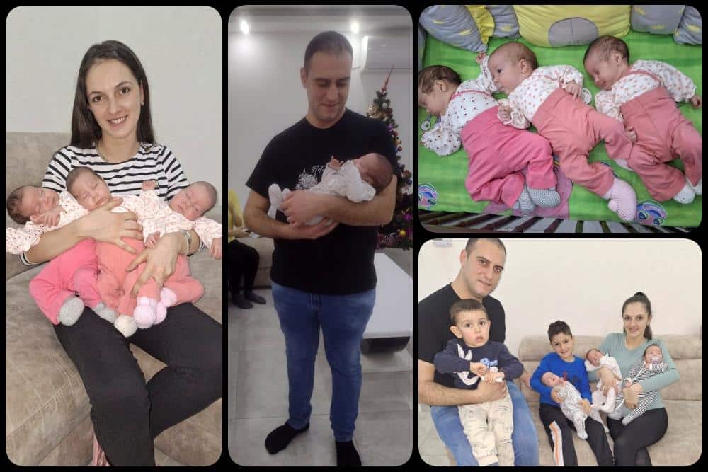 Aleksandra tek na porođaju saznala da neće roditi dve, nego tri ćerke!  Uz Anđeliju i Đurđinu stigla i Danica, koju lekari nisu uopšte videli na ultrazvuku!