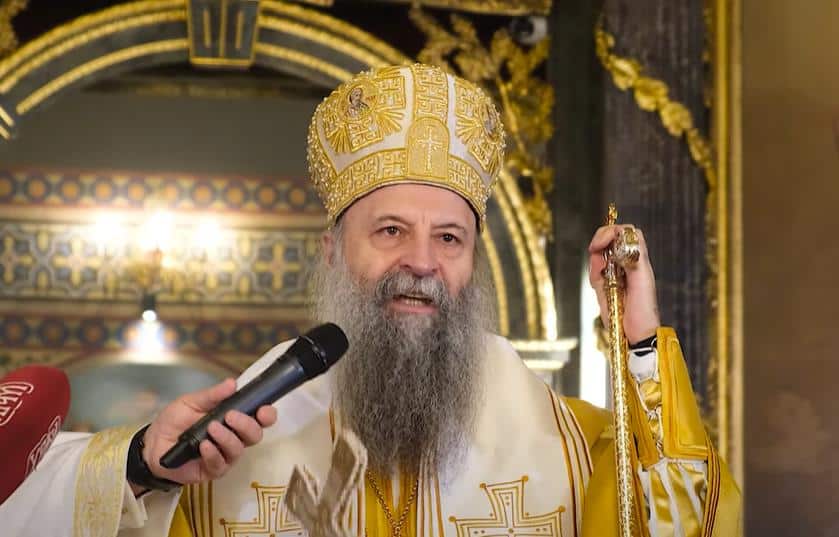 “MI SMO JEDNA PORODICA” Patrijarh Porfirije na Jovanjdan u Sabornoj crkvi u Beogradu: Srpski narod je pravoslavni, crkveni narod, a to znači narod zajednice