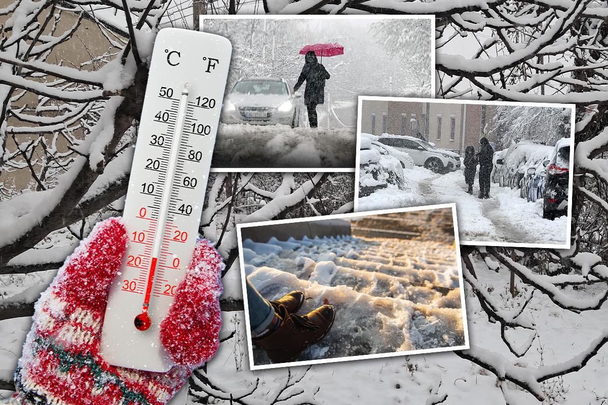 OVI DELOVI SRBIJE DANAS ĆE SE ZABELETI! Od sutra jači mraz! Sjenica i ovo mesto jutros su najhladniji a sneg promiče u Beogradu, Nišu, Kragujevcu, Zlatiboru…
