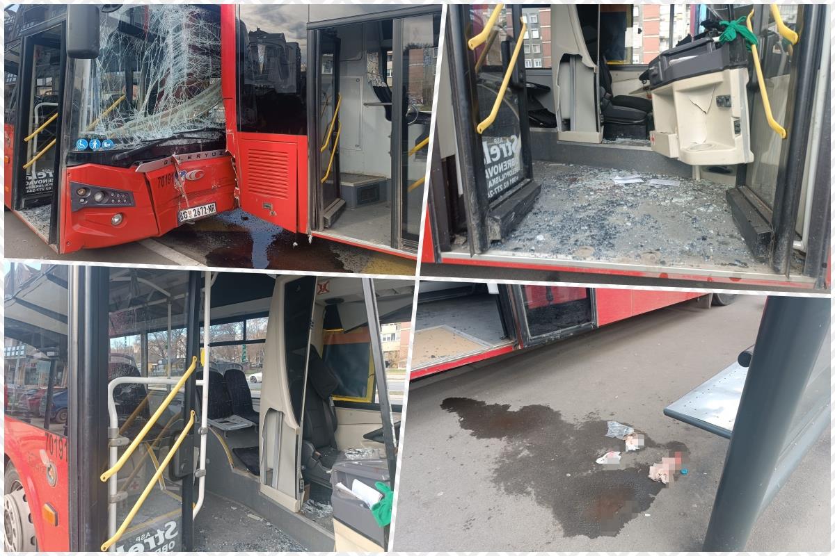 VOZAČ AUTOBUSA 601 KOJI JE IZAZVAO UDES NA NOVOM BEOGRADU ZAĆUTAO NA SASLUŠANJU: U nesreći  25 putnika teže i lakše povređeno ODREĐEN MU PRITVOR