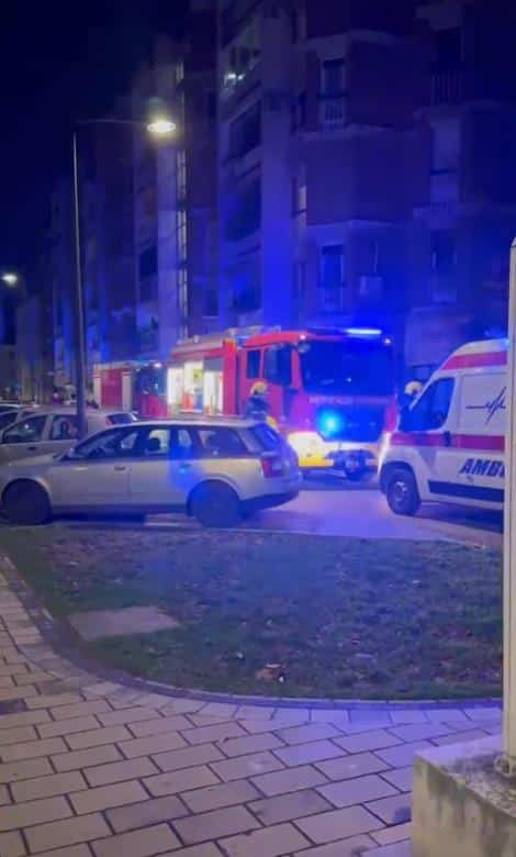 ZAPALILA SE KUĆA NA ZRENJANINSKOM PUTU Veliki broj vatrogasaca na terenu