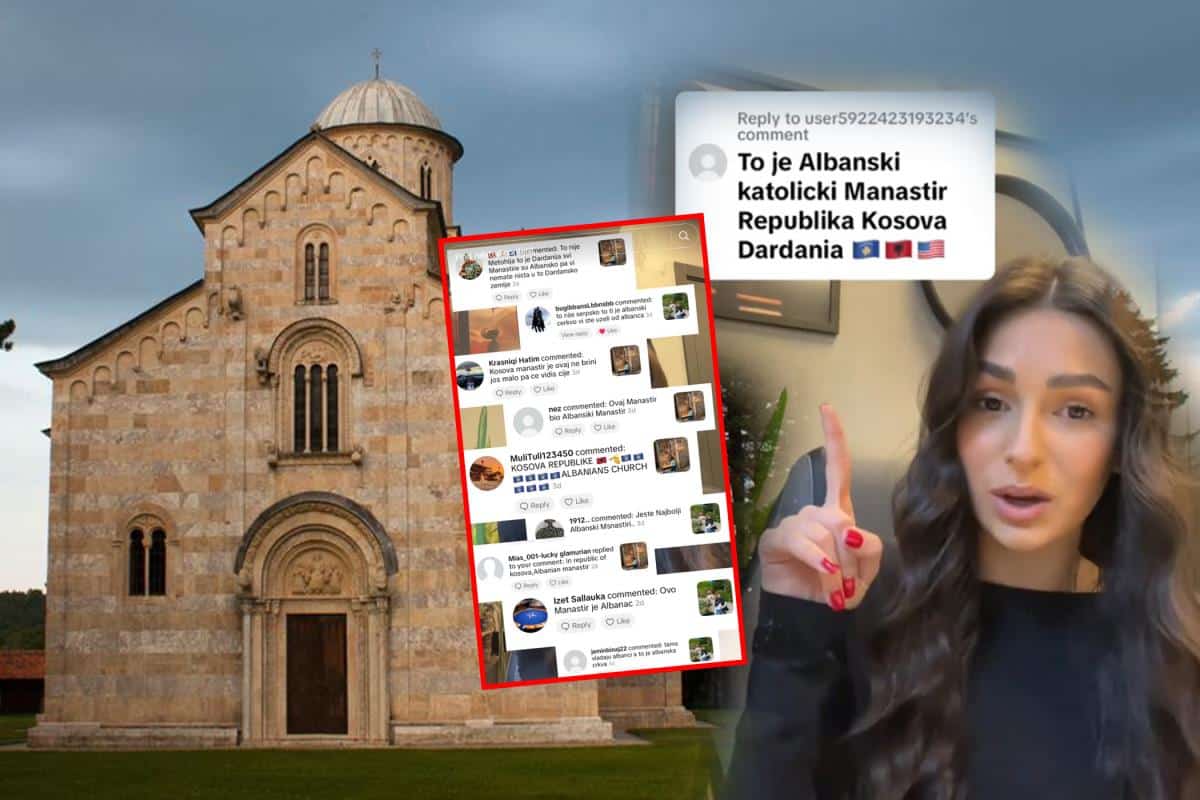 Magdalenu napali zbog Visokih Dečana: Albanci prekrajaju istoriju na društvenim mrežama, a onda im je Srpkinja sasula istinu u lice (VIDEO)