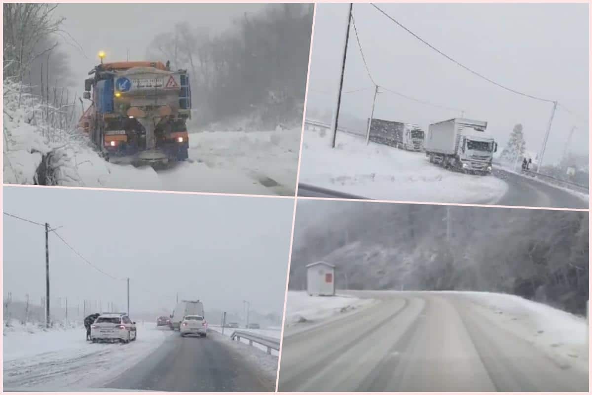 POTPUNI KOLAPS ZBOG SNEGA: Ljudi u Hrvatskoj ne mogu da stignu na posao, svi se vraćaju kućama! (VIDEO)