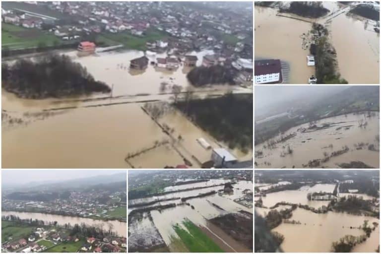 NOĆ JE PROTEKLA MIRNO, ALI OPASNOST NIJE PROŠLA! Evo kakva je situacija u Republici Srpskoj posle velikih poplava! Gde vodostaj opada, a gde raste? (FOTO/VIDEO)