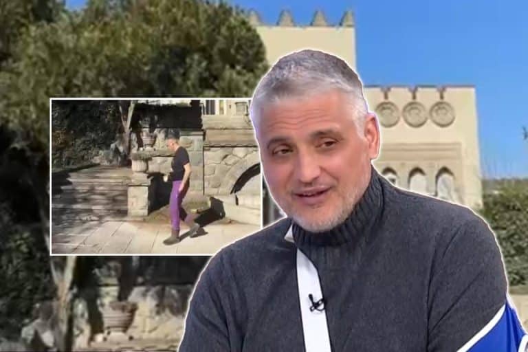 PRVE SLIKE ČEDE JOVANOVIĆA NAKON ISELJENJA IZ VILE! Briga ga za izvršitelje, pije kaficu, a evo šta nam je rekao: Da li je promenio mesto stanovanja?! (FOTO)