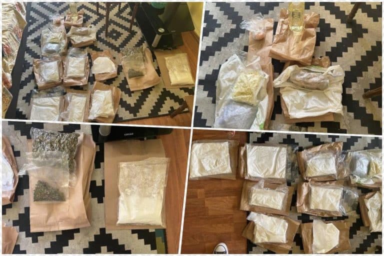 RAZBIJENA BANDA U BEOGRADU! Uhapšena četvorica – pao i vođa: Materijal švercovali iz Holandije, pa u štek stanu pravili i prodavali drogu (FOTO)