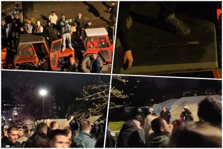 NAPAD NA STUDENTE KOJI ŽELE DA UČE: Blokaderi sa šipkama došli da ih maltretiraju! Doveli i dete da ih vređa – JEZIVE SCENE ISPRED PIONIRSKOG PARKA (VIDEO)