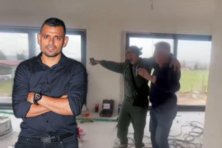DANAS NEMA NIKO SREĆNIJI OD BORE SANTANE! Izgradnja kuće pri kraju, rijaliti zvezda se veseli za sve pare, podelio snimak i nasmejao sve