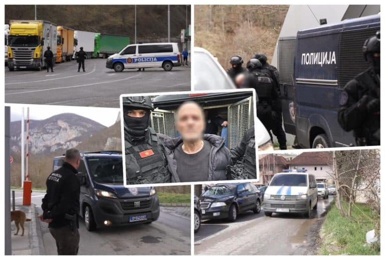 POGLEDAJTE KAKO JE UBICA BALIJAGIĆ IZRUČEN CRNOJ GORI: Neviđene mera obezbeđenja, nekoliko marica, konvoj vozila, specijalci sa dugim cevima… (foto,video)