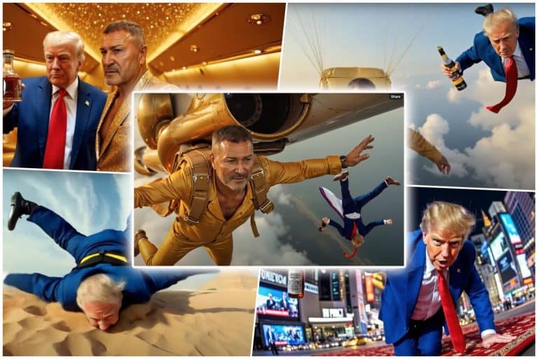 NEVIĐENO DO SADA! ĐOLE ĐOGANI SNIMIO SPOT S TRAMPOM: Predsednik Amerike leti avionom, plešu, sviraju klavijaturu: Oglasio se i on: Što se cene tiče…