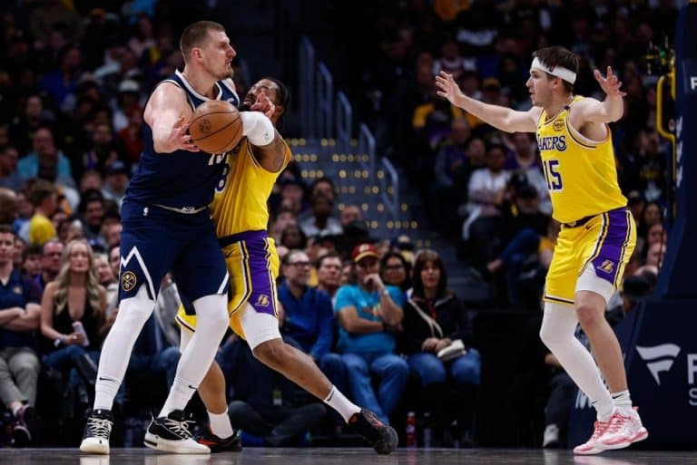 FANTASTIČNI NIKOLA JOKIĆ! Srbin režirao preokret Denvera: Lejkersi bez Dončića i Lebrona ozbiljno namučili Nagetse!