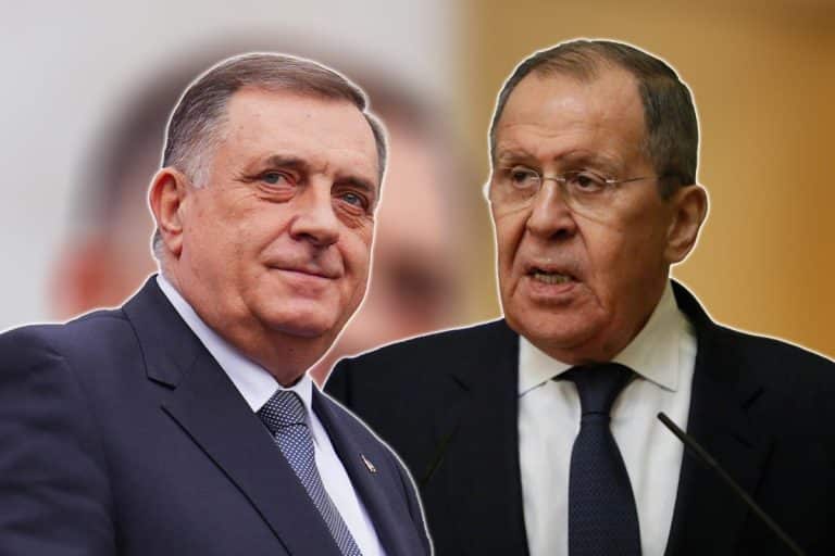 “RUSIJA PODRŽAVA NAPORE DODIKA NA ZAŠTITI USTAVNIH OVLAŠĆENJA RS”: Lavrov u pismu predsedniku Republike Srpske poručio da Moskva prati situaciju u BiH