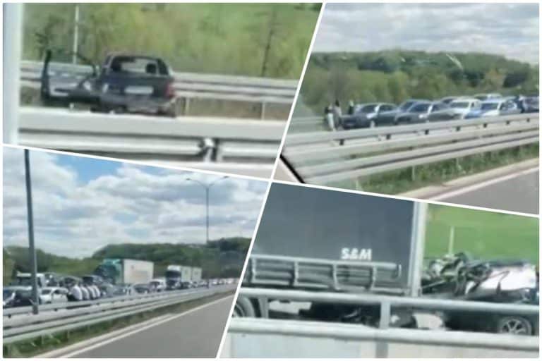 (UZNEMIRUJUĆE) AUTO SMRSKAN, ŽIVOTI IZGUBLJENI U SEKUNDI: Jeziv snimak sa mesta nesreće u kojoj je poginuo poslanik Srđan Todorović sa ženom i detetom (VIDEO)