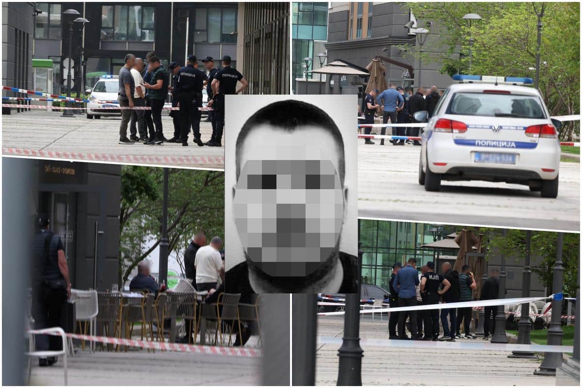 IZREŠETAN PRED ŽENOM I DECOM Očevici pucnjave na Novom Beogradu opisali SCENE UŽASA: “Obezbeđenje ga ne napušta” Sve vrvi od policije ispred  lokala (FOTO)