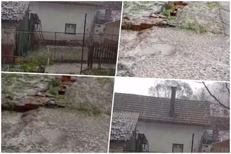 STRAŠNO NEVREME POGODILO BiH! Sve je prekriveno LEDOM U APRILU, pogledajte dramatične prizore (FOTO/VIDEO)