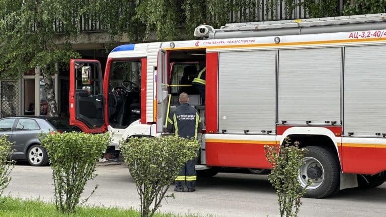 BUKTINJA NA PUTU SREBRNO JEZERO – VELIKO GRADIŠTE Izgoreo automobil, vatrogasci se borili sa buktinjom (FOTO)
